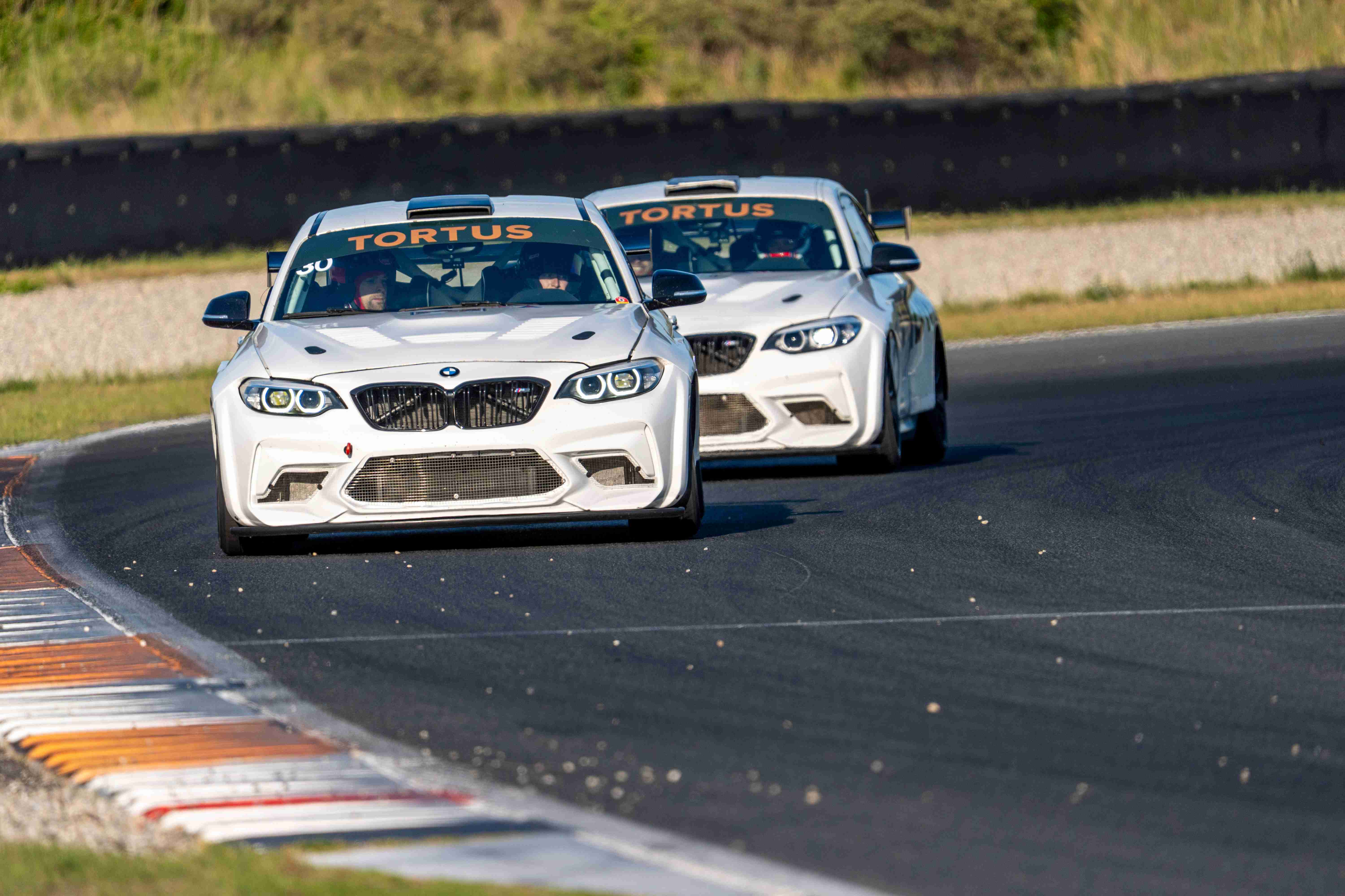 Joshua Waaijenberg racing cars on track